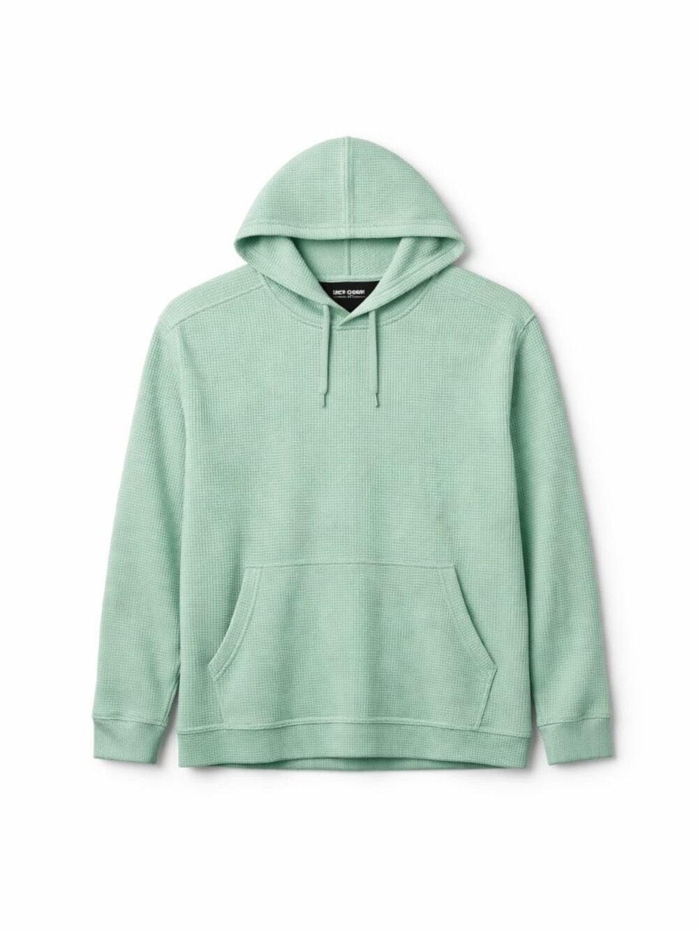 Tek Gear Men’s Light Green Waffle Hoodie | Size L